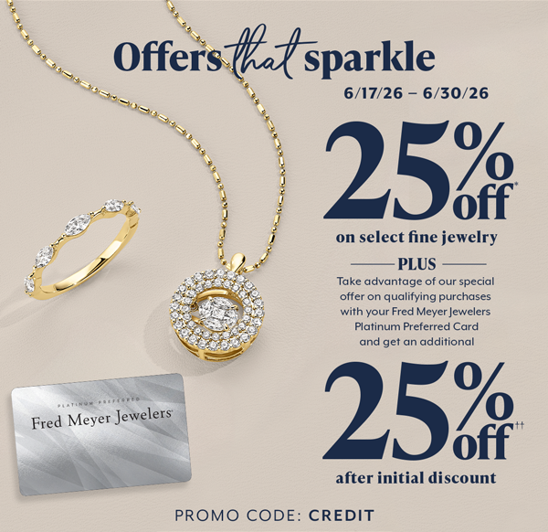 Offers That Sparkle. Shop Sale