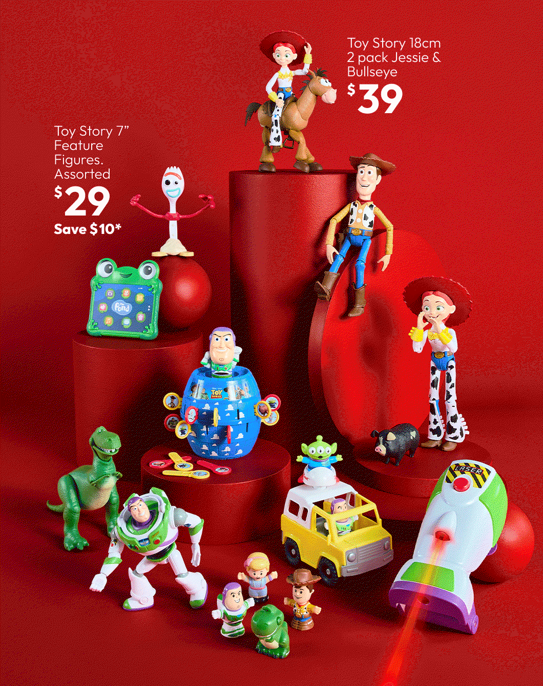 Toy Stroy 18cm 2 pack Jessie & Bullseye