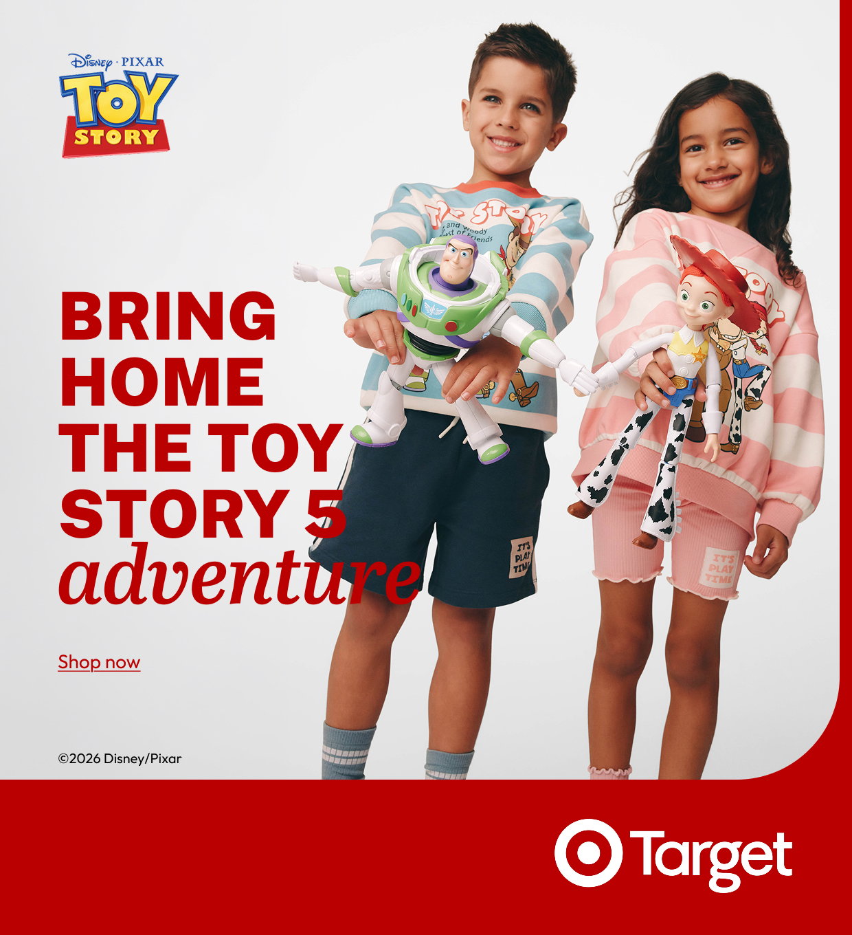BRING HOME THE TOY STORY 5 adventure
