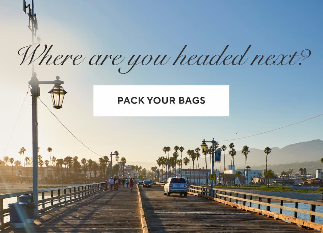 Where are you headed next? Pack Your Bags