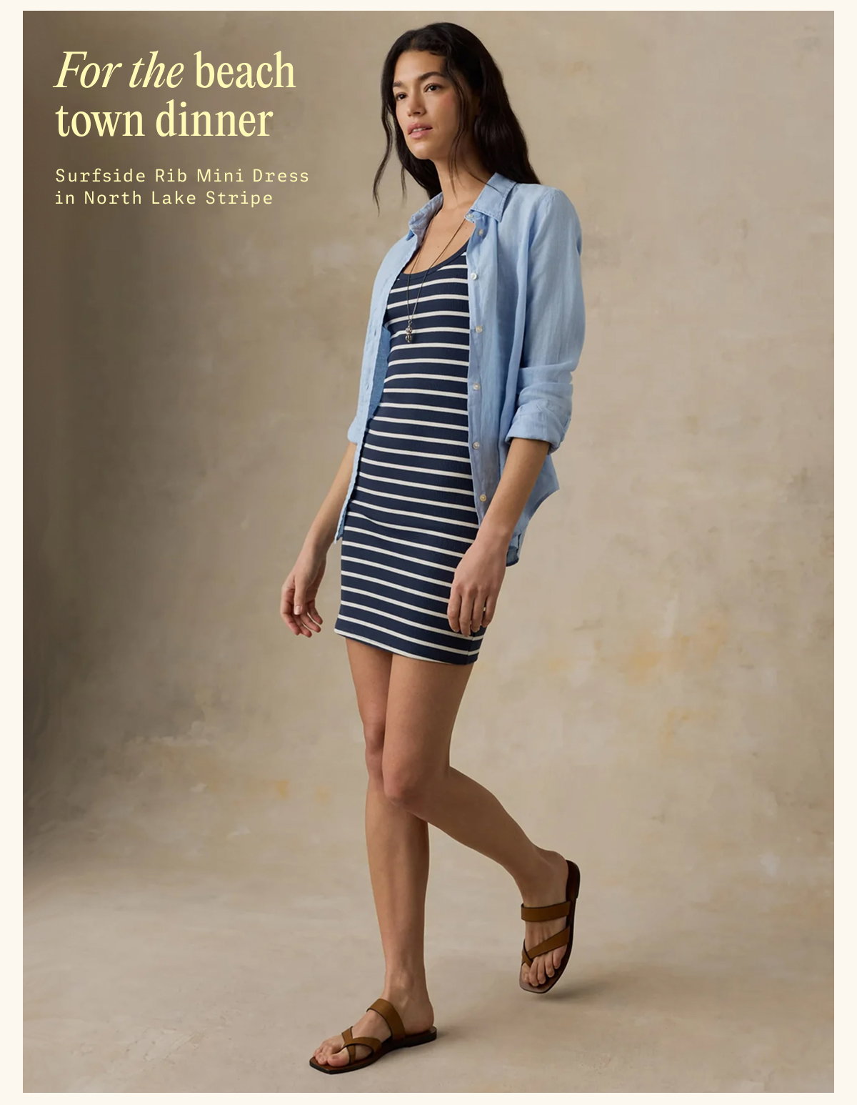 Surfside Rib Mini Dress