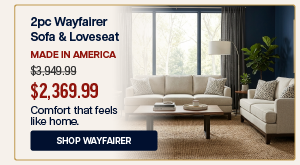 2pc Wayfairer Sofa & Loveseat