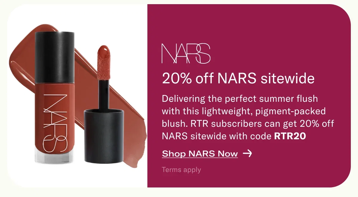 20% off NARS sitewide