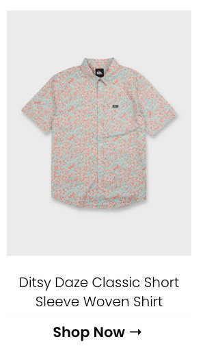 Ditsy Daze Classic Short Sleeve Woven Shirt