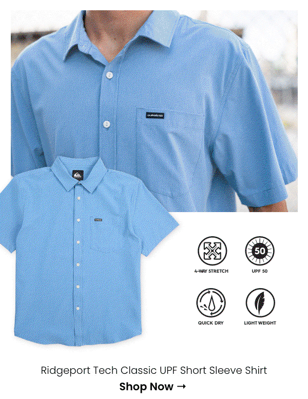 Ridgeport Tech Classic Short Sleeve Woven Shirt