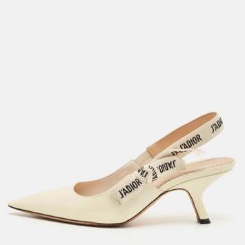 J'A Size 37.5 Cream/White Pate