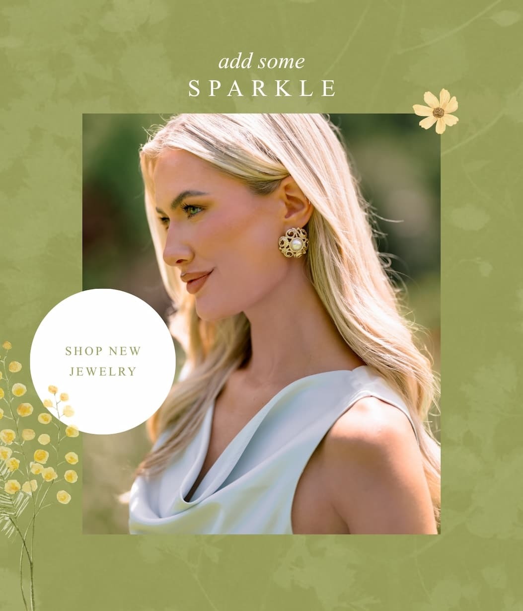 Add some sparkle. Shop New Jewelry.
