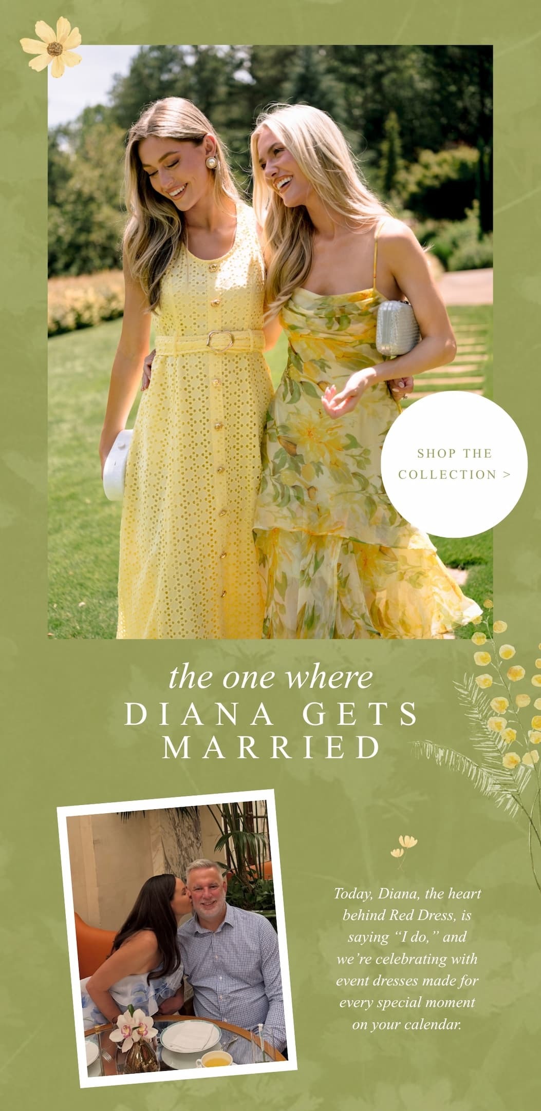 The one where Diana gets married. Shop the Collection.