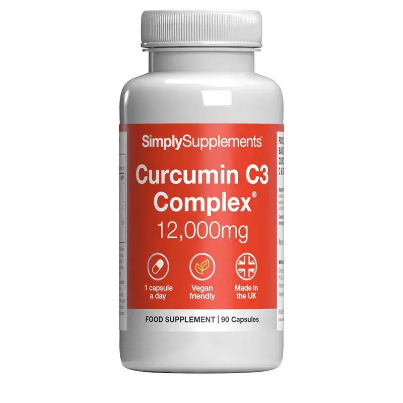 Image of Curcumin C3 Complex 12,000mg (Turmeric) Capsules