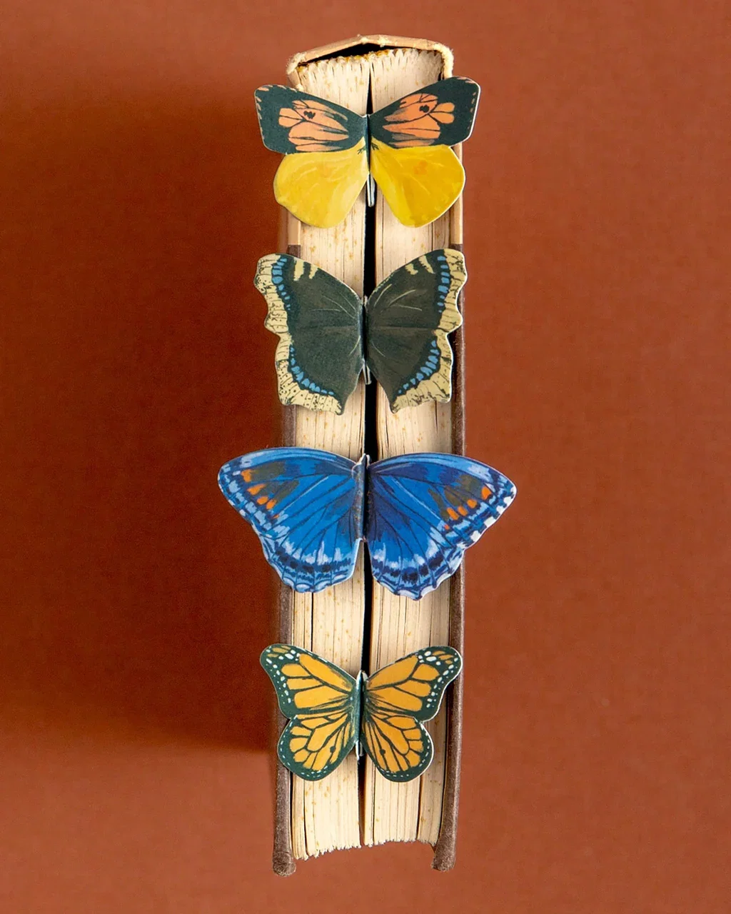 Image of Butterfly Pop-up Bookmarks - Set of 4