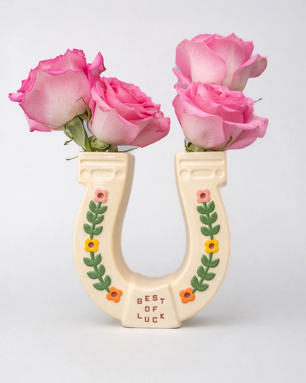 Image of Horseshoe Ceramic Vase