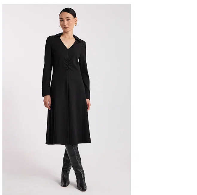 Honor Jersey Shirt Dress