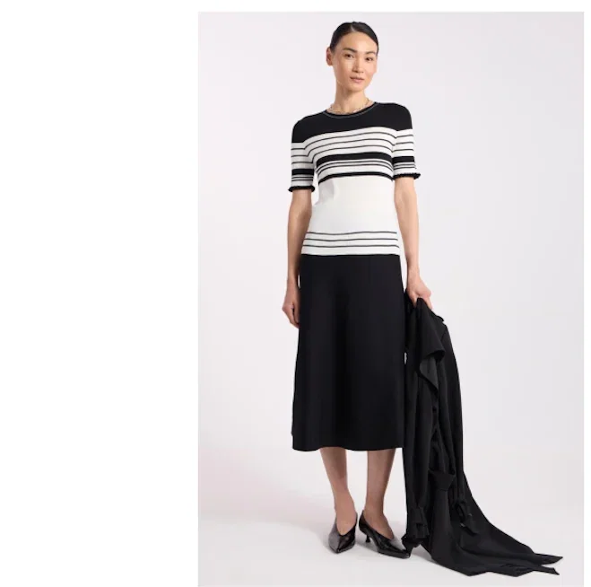 Arlie Stripe Knit Tee