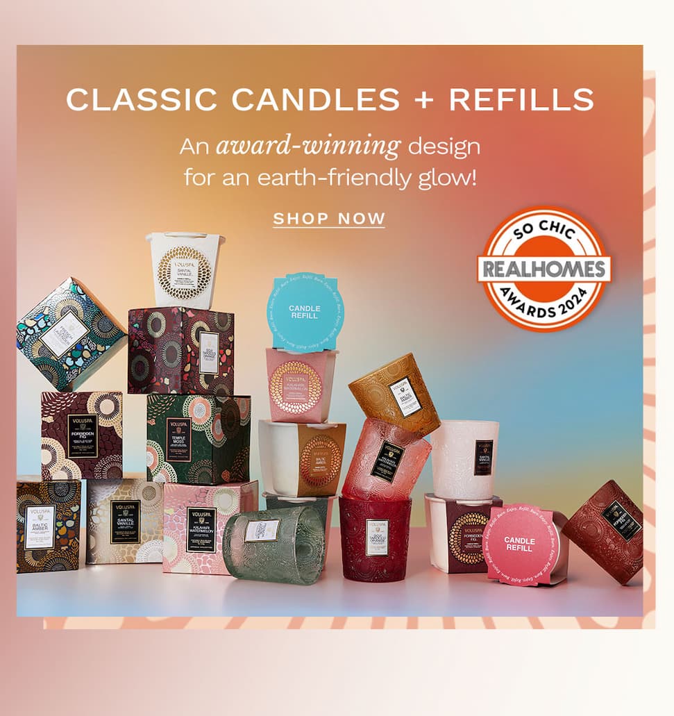 Classic Candles + Refills. An award-winning design for an earth-friendly glow! Shop now.