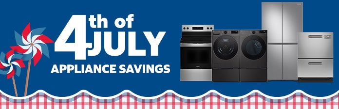 4th of July Appliance Savings
