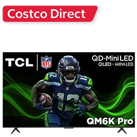 TCL 75-inch Class - QM6K Pro Series - 4K UHD QD-Mini LED Smart TV