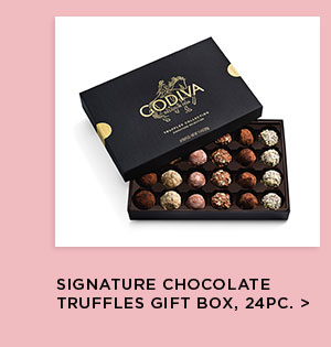 Signature Chocolate Truffles Gift Box, 24pc.