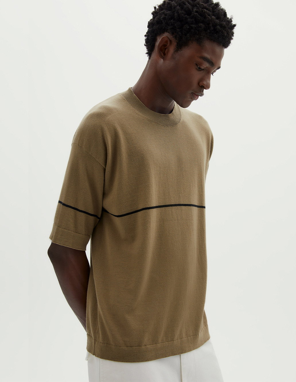 Fine-knit T-shirt from the High Summer Sale Edit.