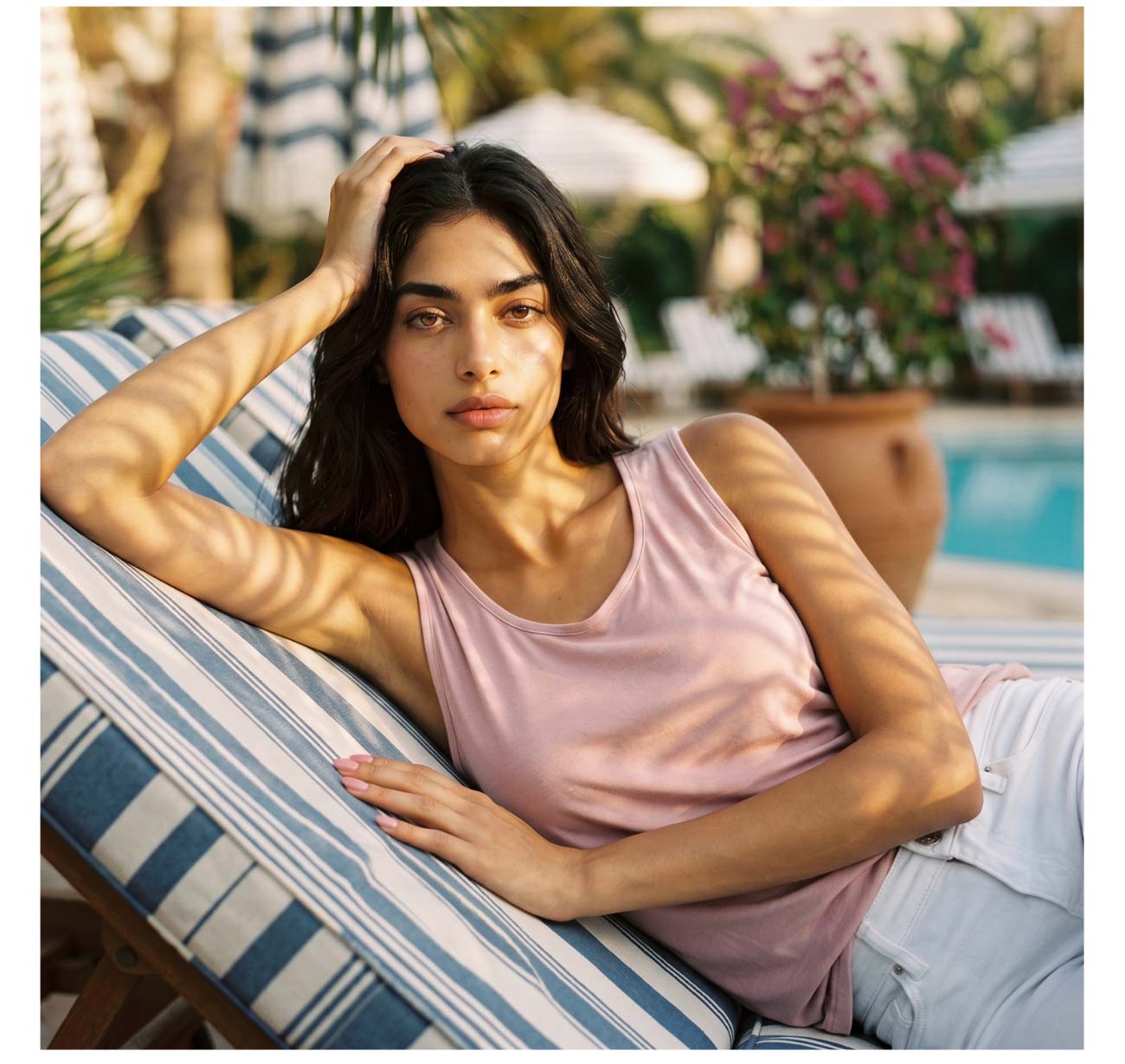 Ribbed Crew-Neck Tank