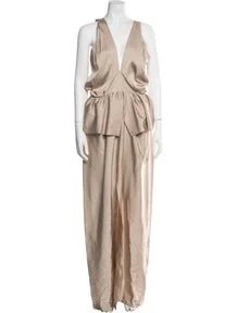 Silk Long Dress