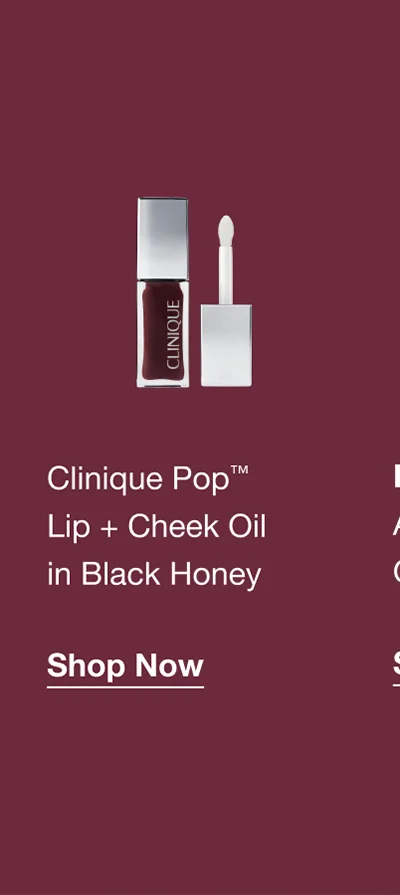 Clinique Pop™ Lip + Cheek Oil in Black Honey | Shop Now