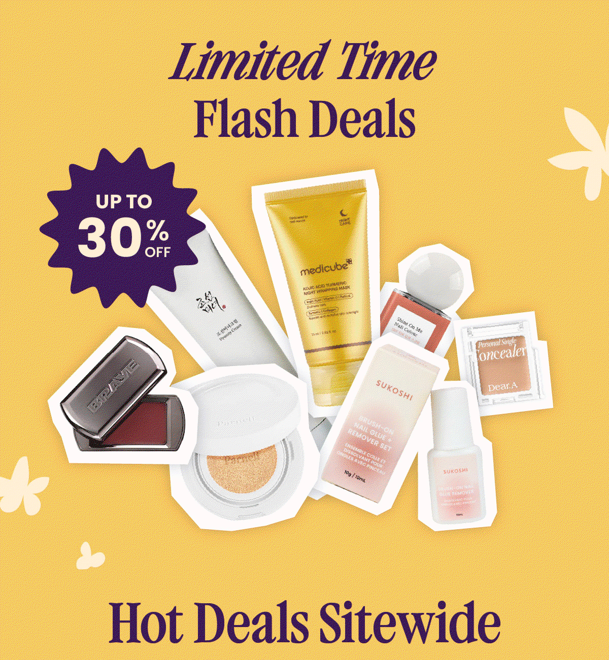 Limited Time Flash Deals. Up to 30% OFF.