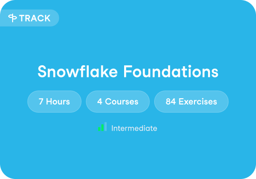 Snowflake Foundations