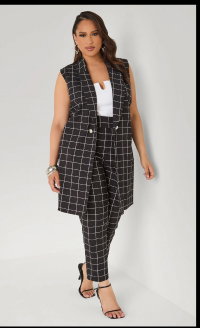 Millennium Checked Vest
