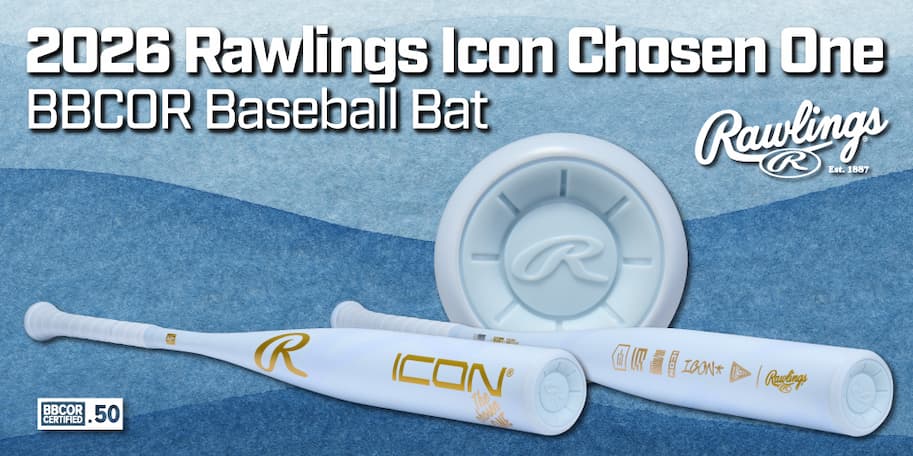Rawlings 2026 Icon The Chosen One BBCOR Baseball Bat
