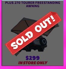Plus 270 Tourer Freestanding Awning - Sold Out