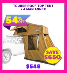 Roof Top Tent + 4-man Annex