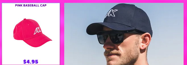 Pink Baseball Cap