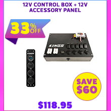 12V Control Box + 12V Accessory Panel