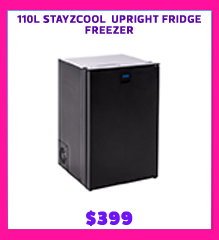 110L Stayzcool  Upright Fridge Freezer