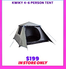 Kwiky 4-6 Person Tent