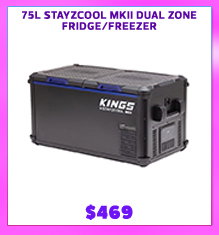 75L Stayzcool MKII Dual Zone Fridge/Freezer