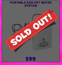 Portable Gas Hot Water System - Sold Out