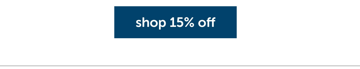 shop 15% off