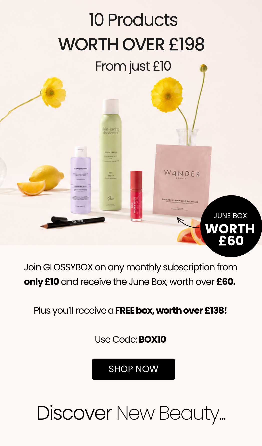 Use Code: BOX10