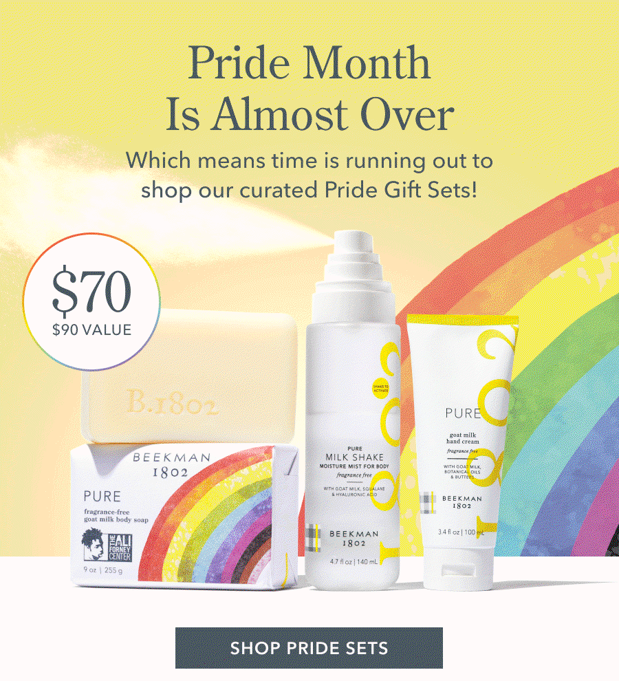 Pride Month is Almost Over | Which means time is running out to shop our curated Pride Gift Sets!