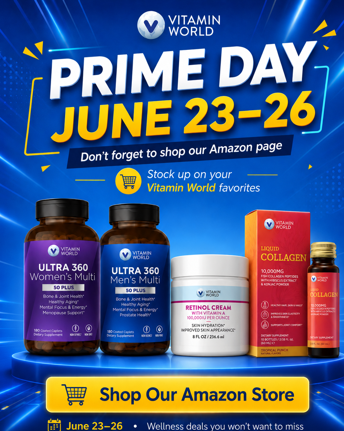 Vitamin World Amazon Prime Day