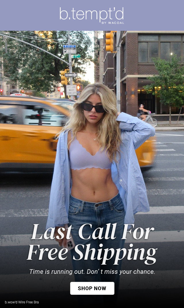 Last Day For Free Shipping - Shop Now