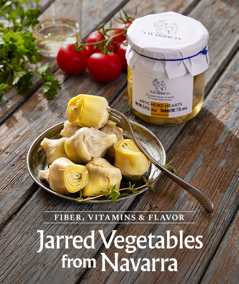 Fiber, Vitamins and Flavor - Jarred Vegetables from Navarra