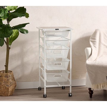 Pop-It 5-Drawer Storage Cart on Wheels