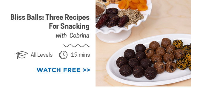 Bliss Balls: Three Recipes For Snacking