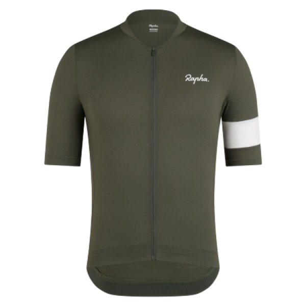 Studio shot of Rapha Pro Team Cycling Jersey