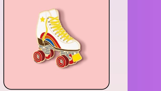 Roller Skate Pin