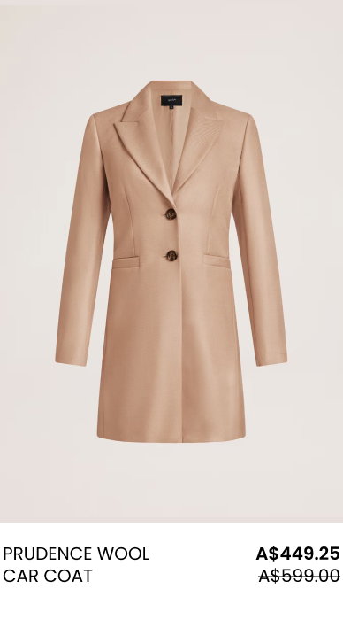 Prudence Wool Car Coat