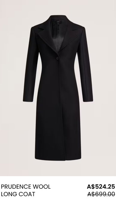 Prudence Wool Long Coat