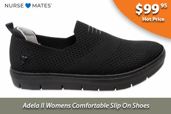 Nurse Mates Adela II Womens Comfortable Slip On Shoes